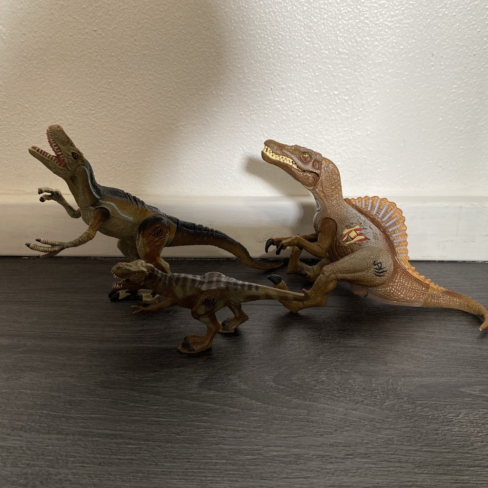 Mattel Jurassic World Park Dinosaur Action Figure Lot T-Rex & More!